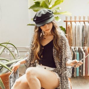 Cheetah Print Kimono / Cardigan